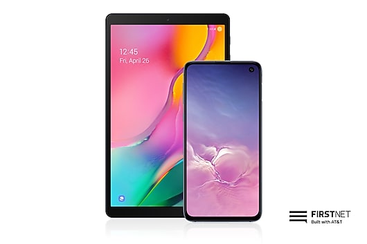 Galaxy S10e for $4 a month or Galaxy Tab A for 99¢ a month for first responders Galaxy S10e for $4 a month or Galaxy Tab A for 99¢ a month for first responders